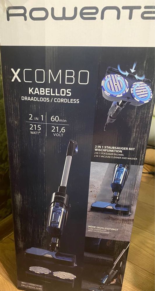 Акумуляторний пилосос Rowenta X Combo