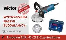 Szlifierka do betonu Bosch wynajem-wypożyczalnia