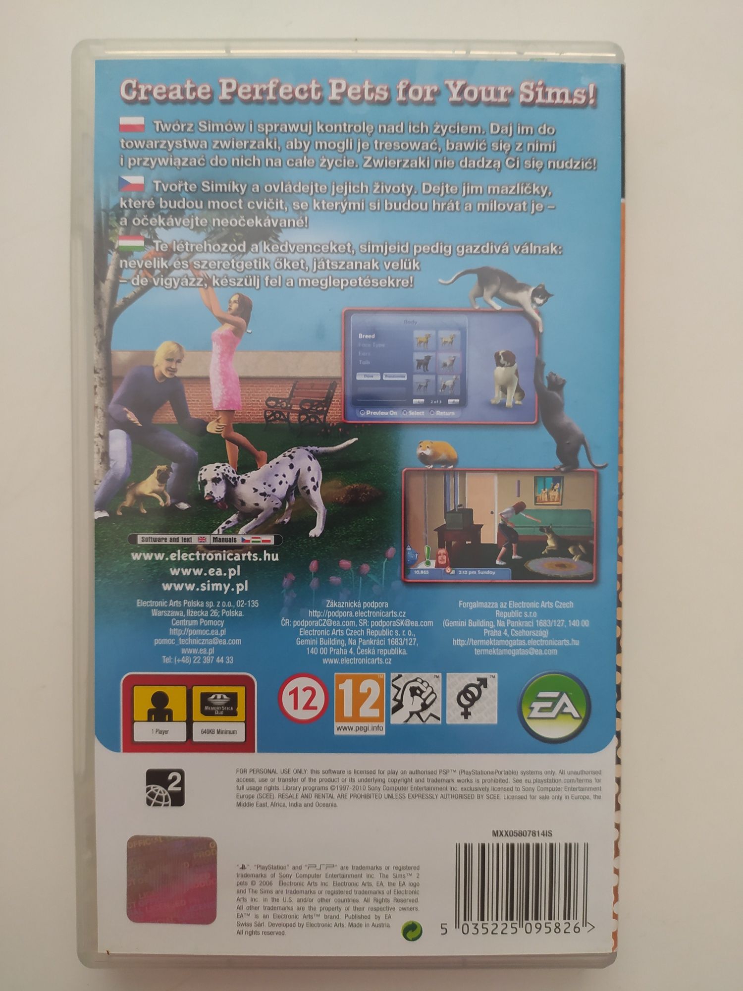 The Sims 2 Pets PSP