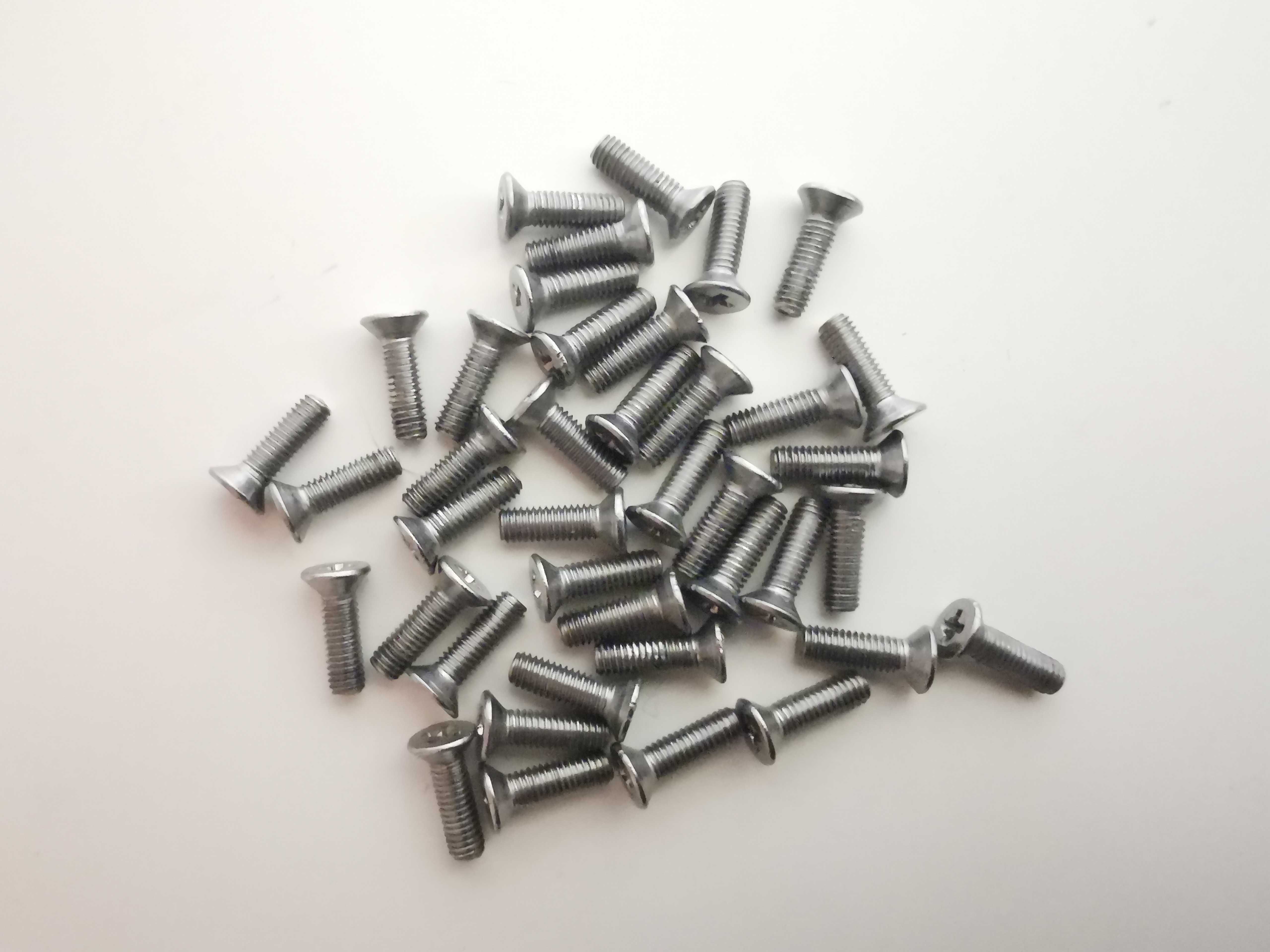 Śruba, śruby metryczne, nierdzewna M3 x 10 mm, DIN 965 - 50 sztuk