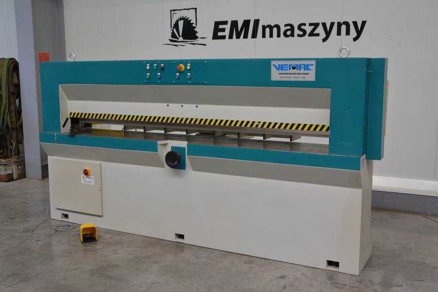 Gilotyna do forniru Vemac - hydrauliczna