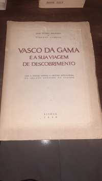 Vasco da Gama e sua viagem descobrimento relato livro raro 1969