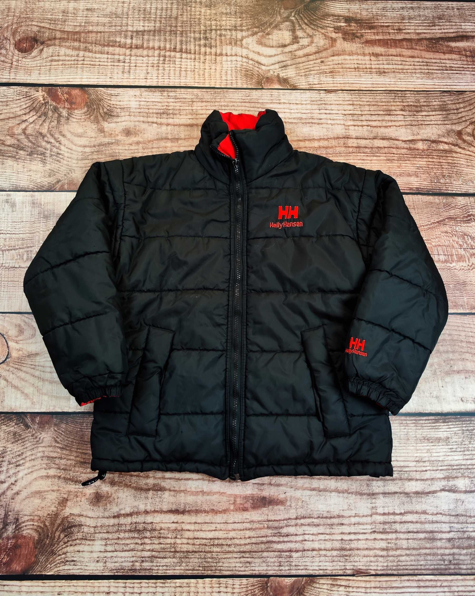 Kurtka zimowa Helly Hansen dwustronna vintage puchowa r. L