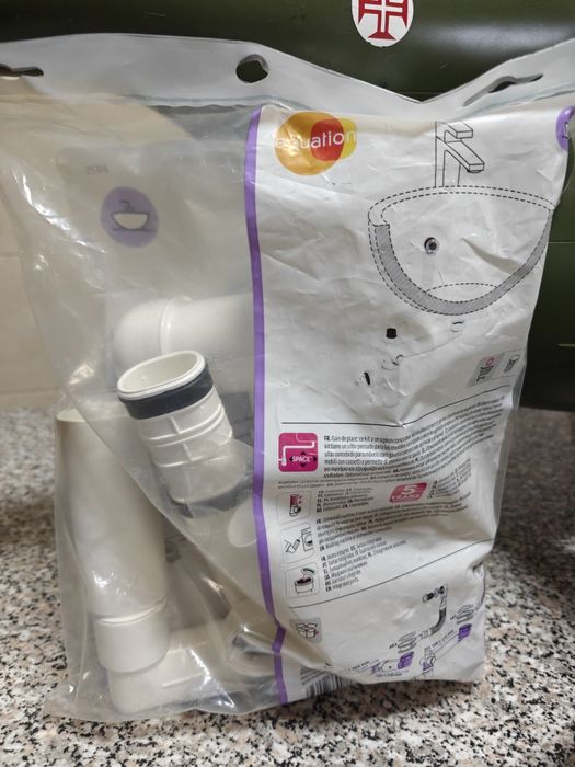 Sifão Equation 90mm com respirador