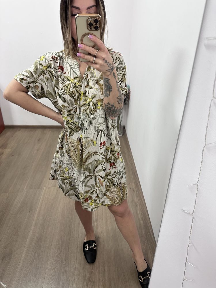 Sukienka w kwiaty h&m