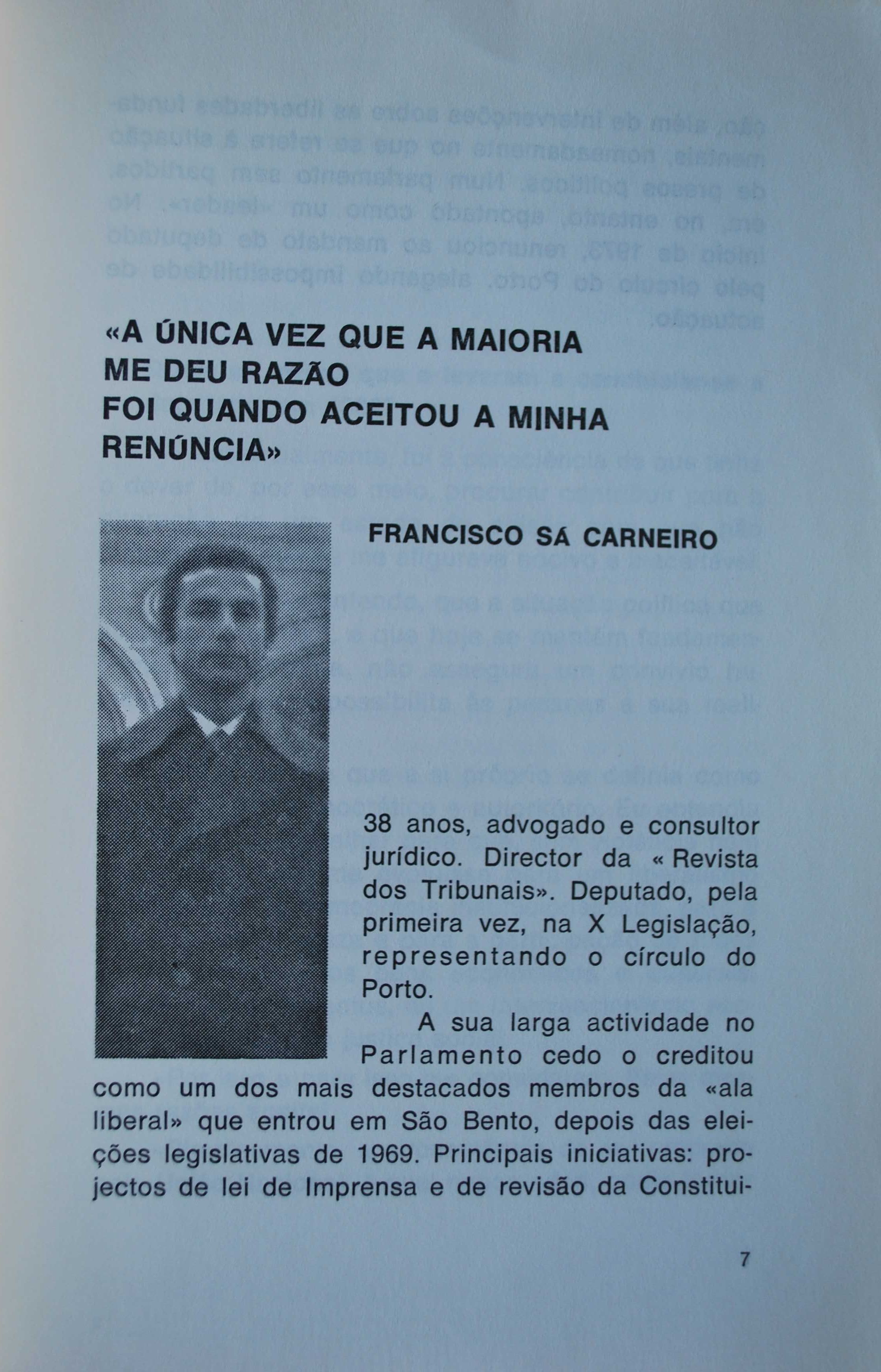 Ser Ou Não Ser Deputado (Anterior ao 25 de Abril 1974) 1º Edição 1973