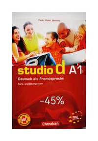 -50% Podręcznik+ćw Studio d: A1