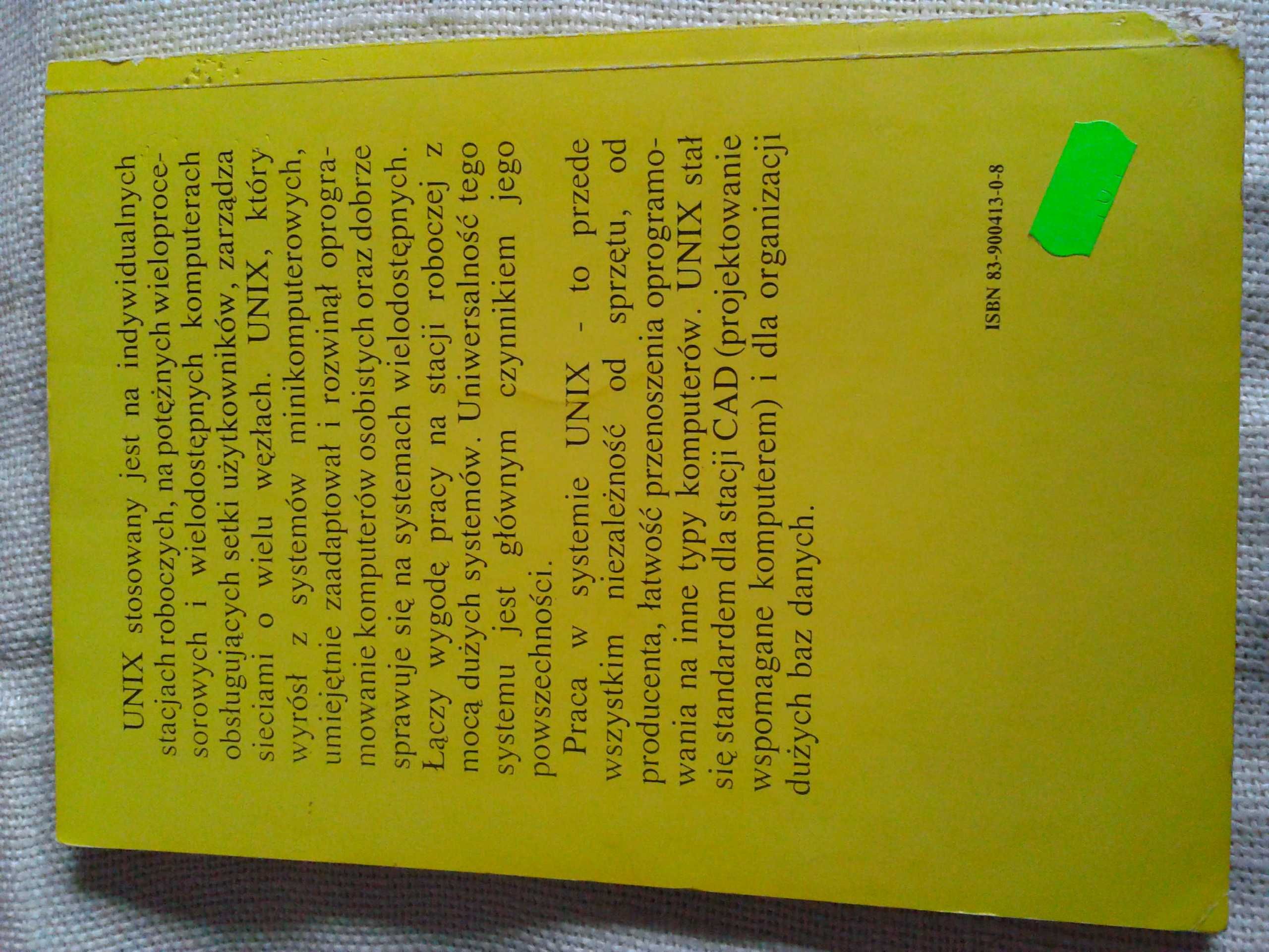 Łagodne wprowadzenie do systemu UNIX -  Z.Grodzki