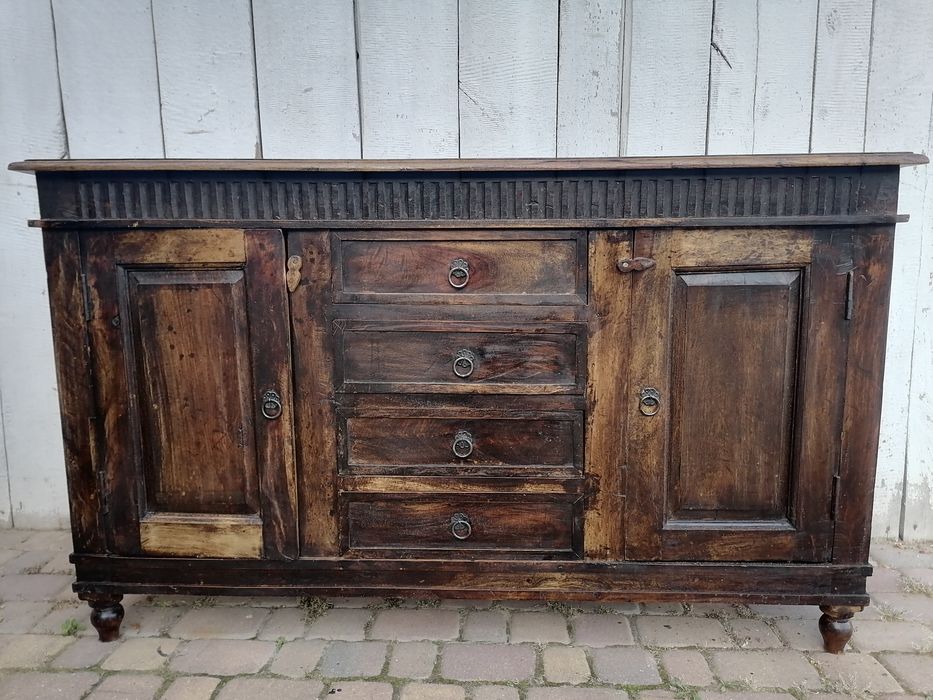 Komoda 100% z drzewa palisander vintage kolonialna