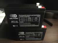 12v 7Ah/20HR аккумуляторы батареи   для сигнализаций и ИБП