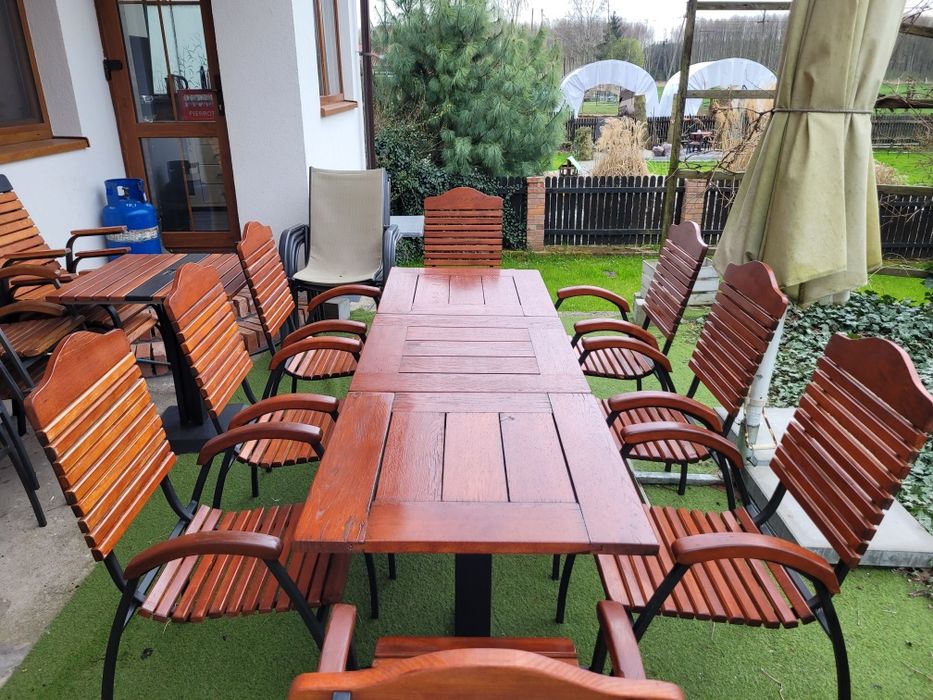 Meble ogródek piwny bar restauracja