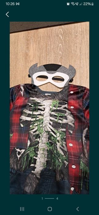 Strój przebranie kostium Wilk