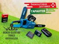 Цепная пила Безщіткова Makita DUC361BL (36V-9Ah) Ручная электропила