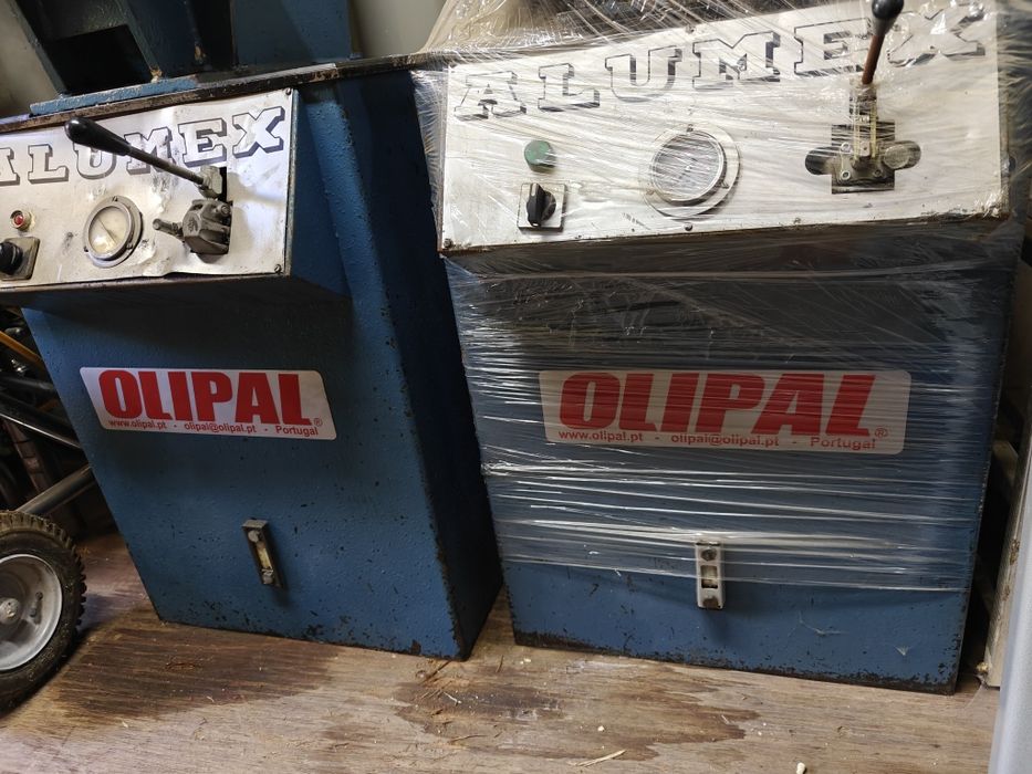 Prensa para alumínios 8t