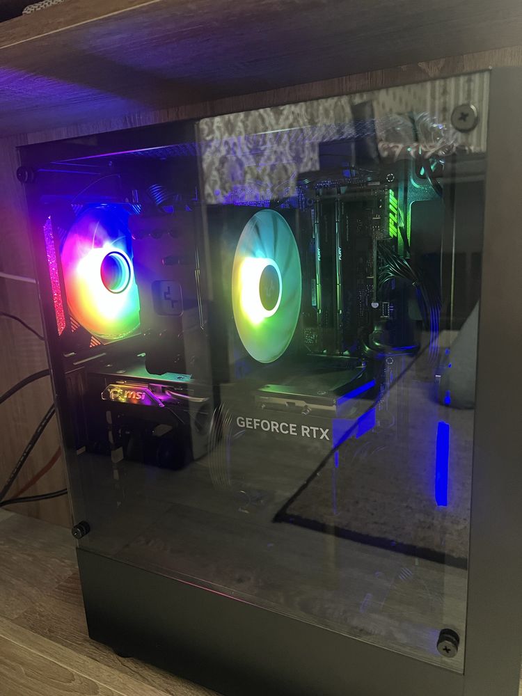 Мощный игровой компьютер RTX 4060 ( новый )