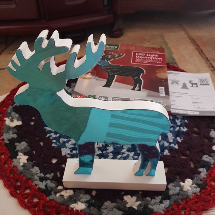 Jelonek 23 led, dekoracja efekt 3D.