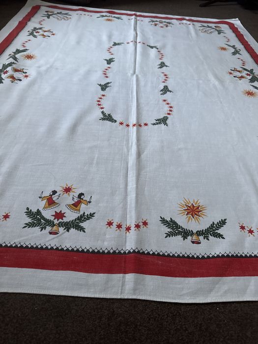 Obrus ken wzor Swiąteczny aniolki do kolekcji