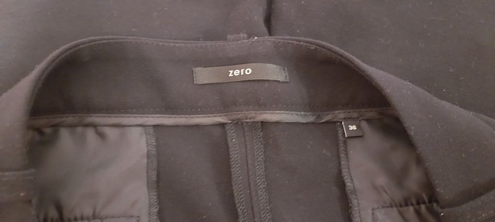 Eleganckie spodnie ZERO 36 czarne