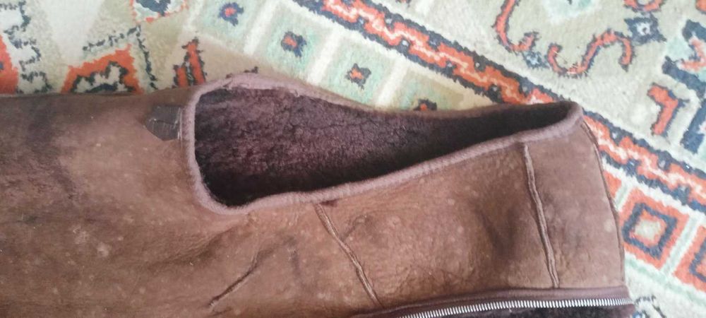 Підстежка чоловіча з натурального хутра - цигейка