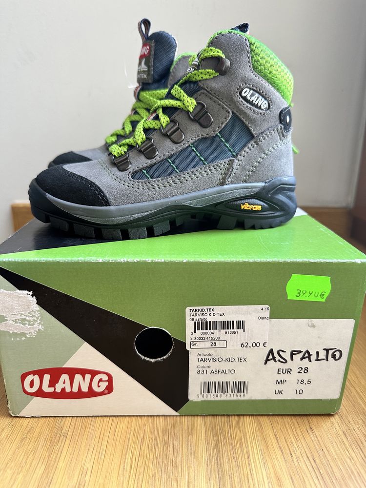 Olang 28 buty dzieciece trekking turystczne trzewiki codzienne