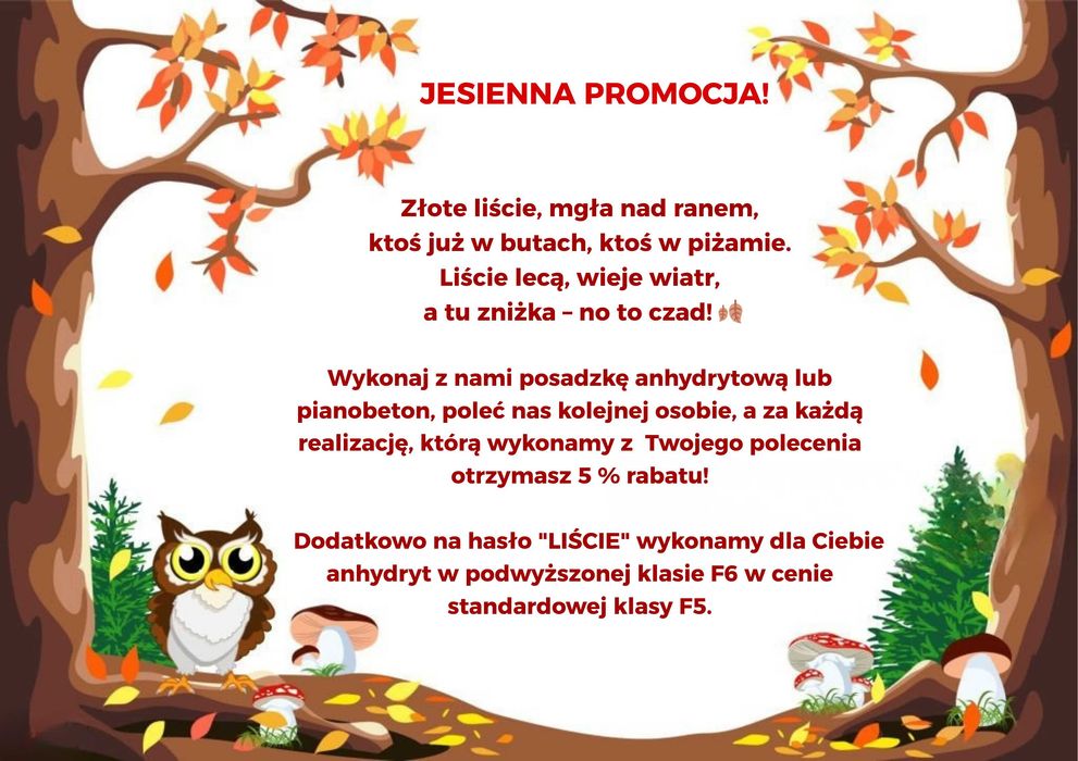 Posadzki anhydrytowe, wylewki anhydrytowe, pianobeton.