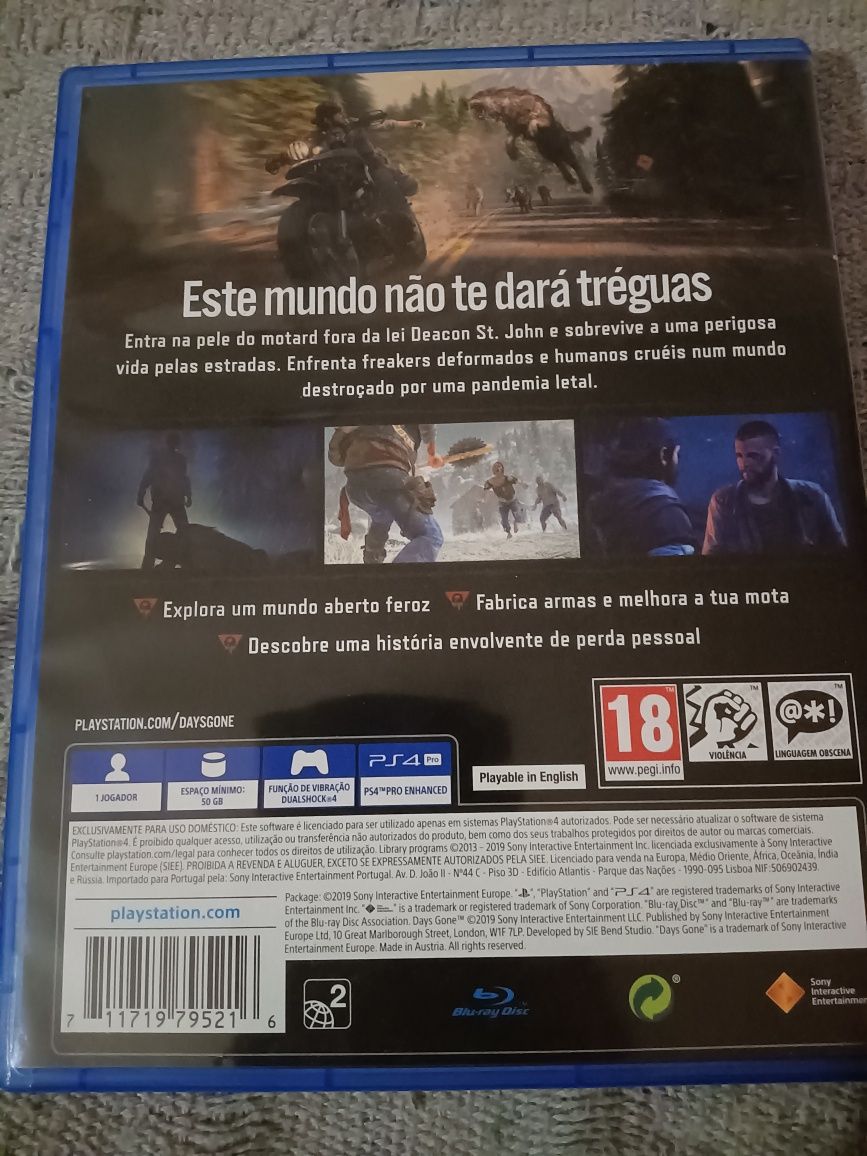 Days Gone Ps4 usado