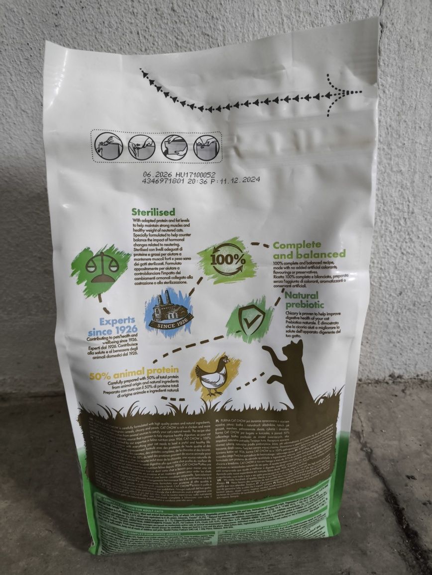 Ração p/ gatos esterilizados