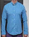 Koszula męska krata  Slim Fit  New Yorker Smog