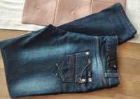 Spodnie jeansowe granatowe Emporio Armani