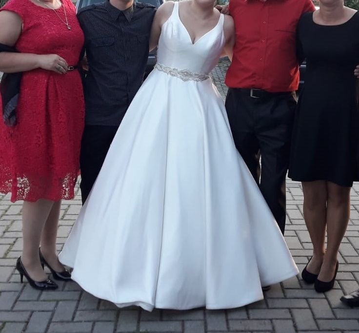 OKAZJA! Sprzedam Suknia ślubna MORILEE! ELEGANCKA