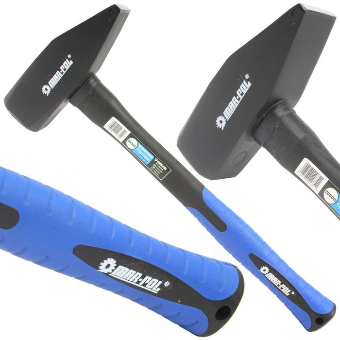 MŁOTEK ŚLUSARKI FIBERGLASS 2000g 2kg 40,5cm młot