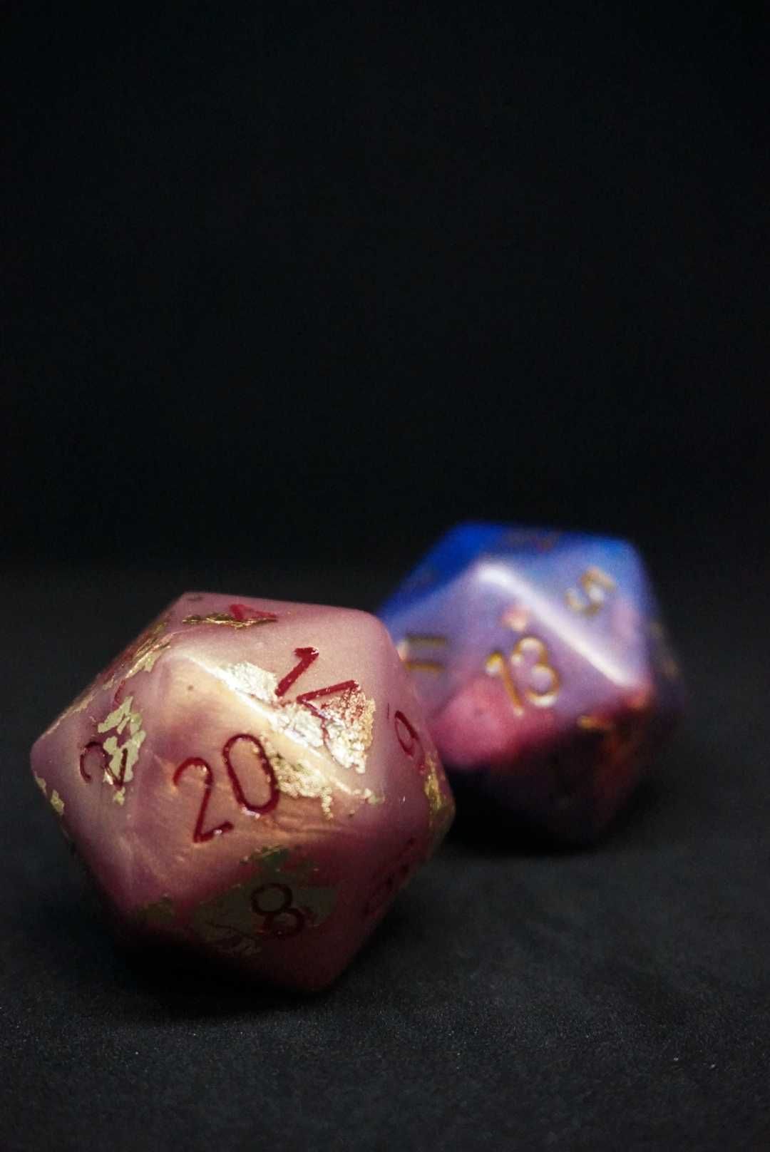 D20 (Jumbo) para Dungeons and Dragons/TTRPG (Feito à mão)