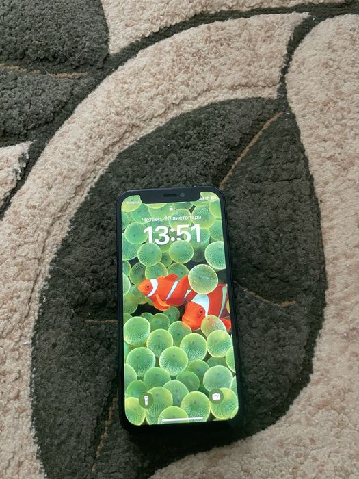 Продам айфон 12 міні все пряцює окрім фейс айді акб100% 128 гігабайт п