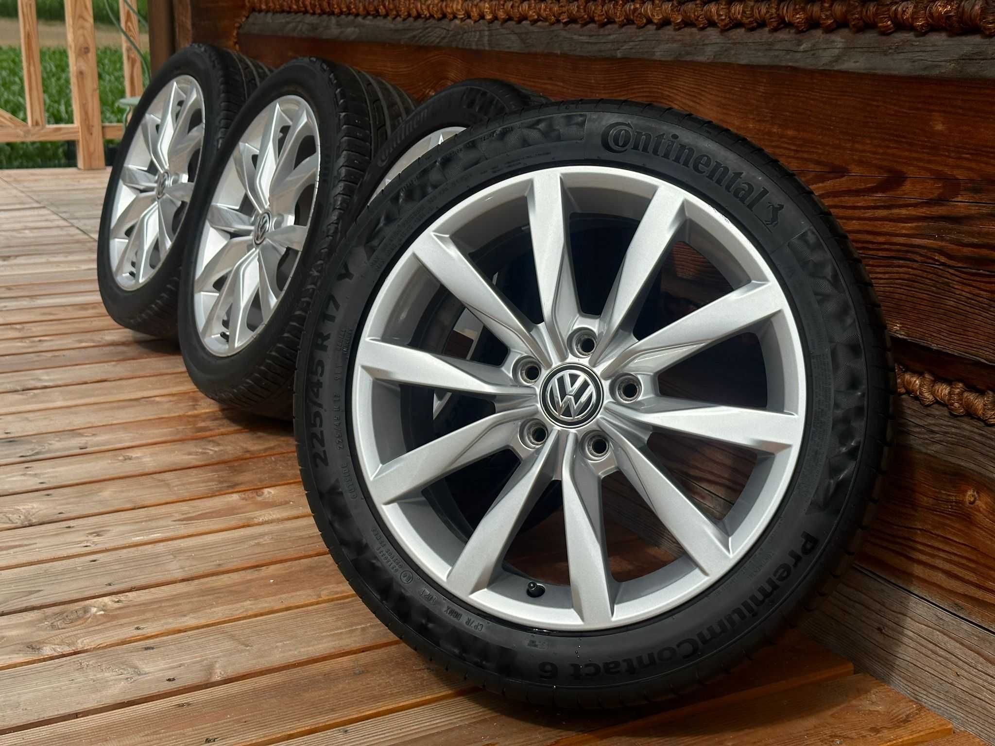 Alufelgi VW 17” / Dijon 7J / 5x112 ET49 / 225/45R17 koła letnie / Golf