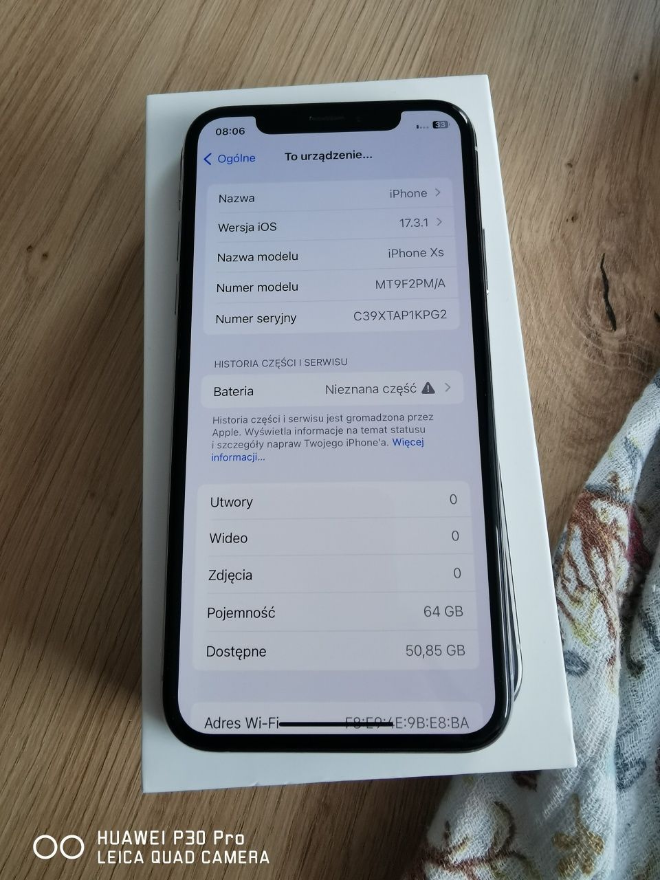 IPhone XS 64gb Silver