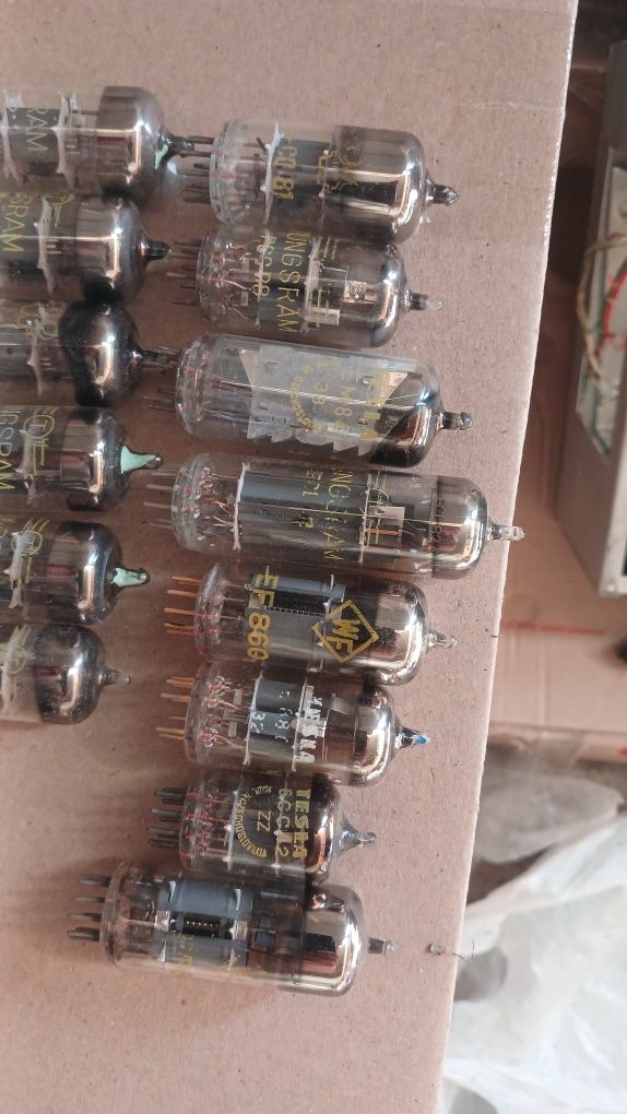 Продам радиолампы импорт EL-34,ecc83