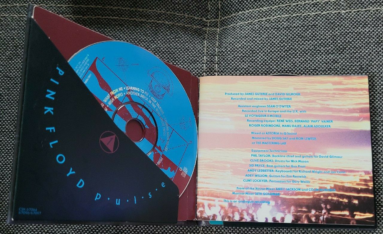 Pink Floyd Pulse USA 2xCD Digibook