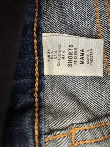 Szorty jeansowe ciążowe H&M