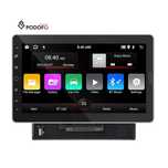 Rádio 1din Ecrã 10 polegadas Android 13 GPS WiFi 32GB armazenamento BT