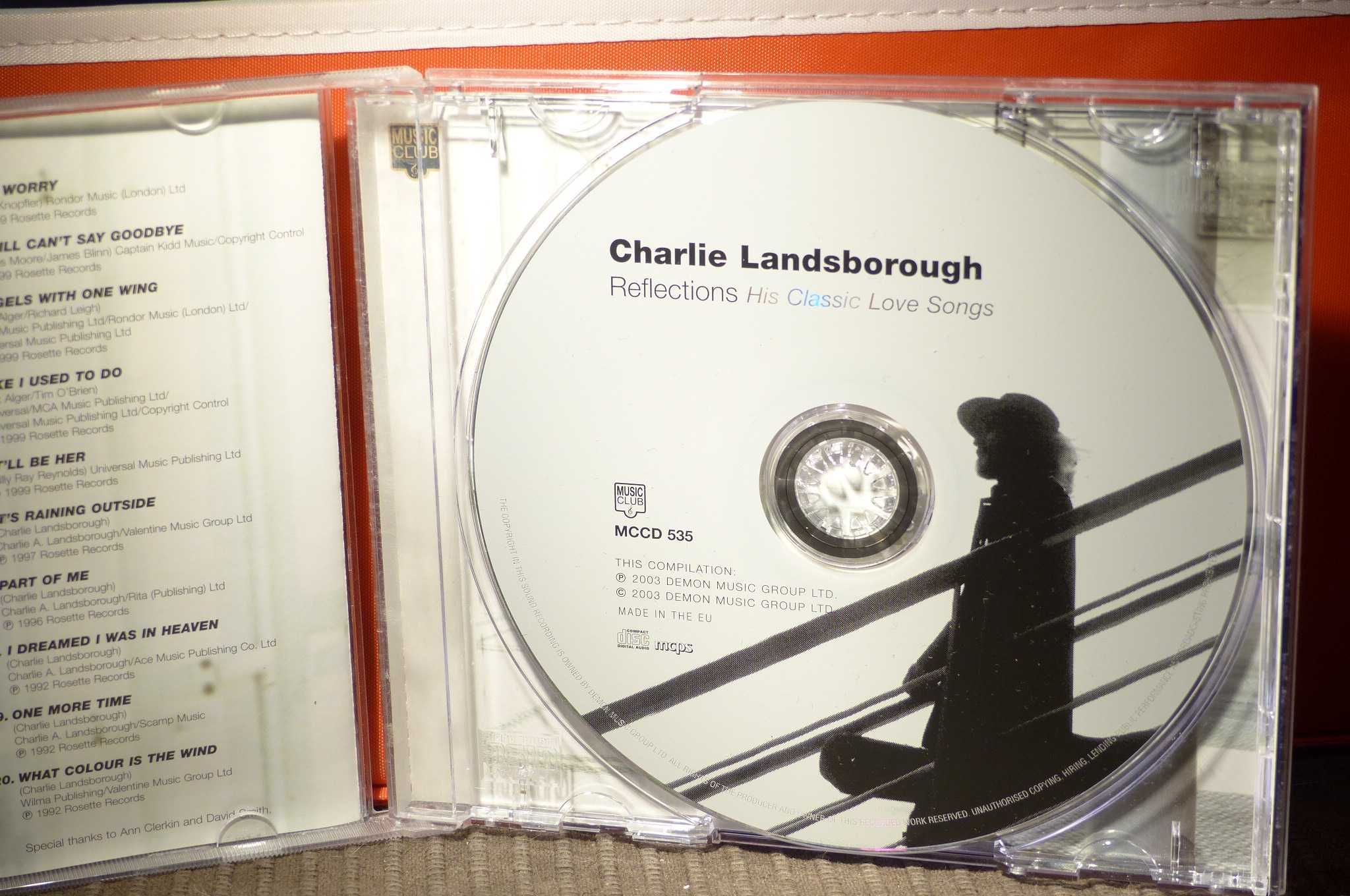 CD Charlie Landsborough Reflections His Classic Love db++