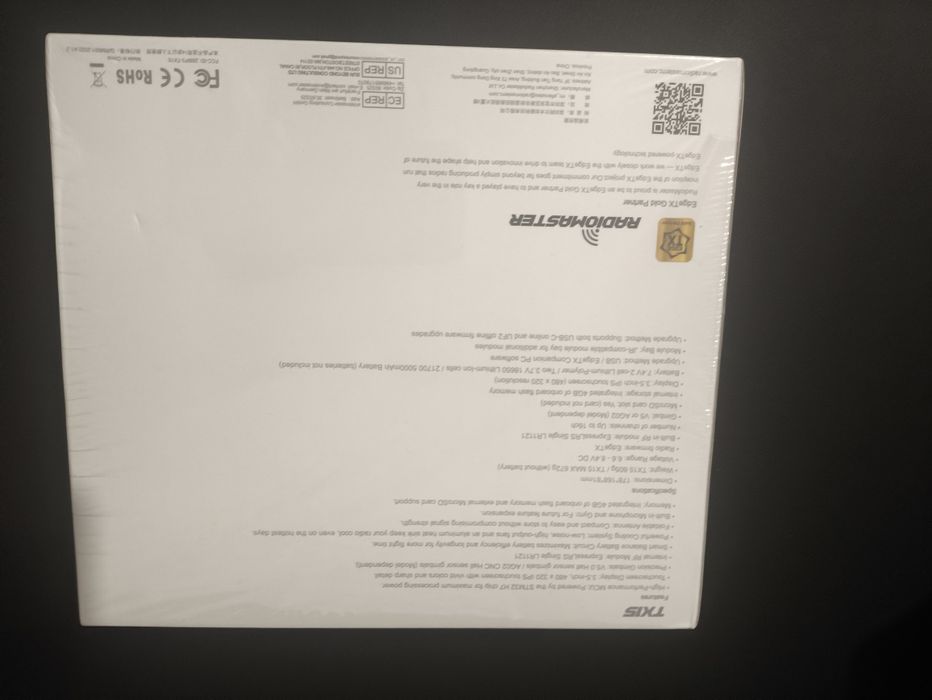 Radiomaster tx15 (ELRS 2.4ГГц/900МГц) Новий запакований , колір сірий