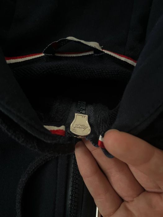 Оригінальне зіп худі Moncler sk8/drip/drill