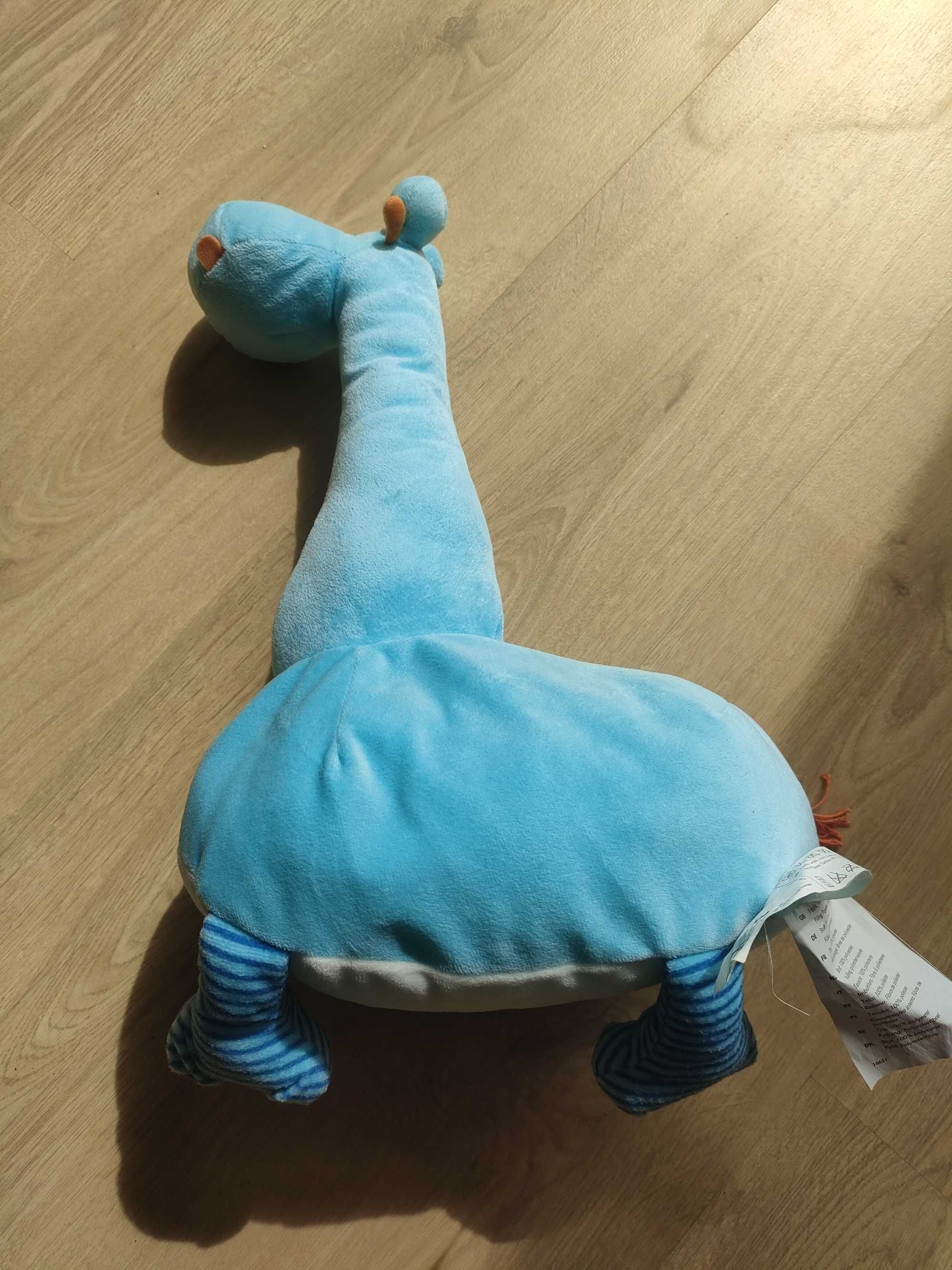 Peluche girafa azul