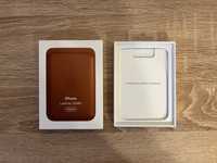 Apple Leather Wallet Magnetyczny Portfel Etui Na magnes Skóra