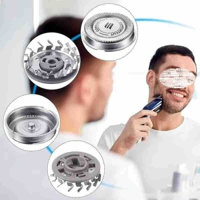 Głowice, ostrza SH30/50/52 do golarki elektrycznej.