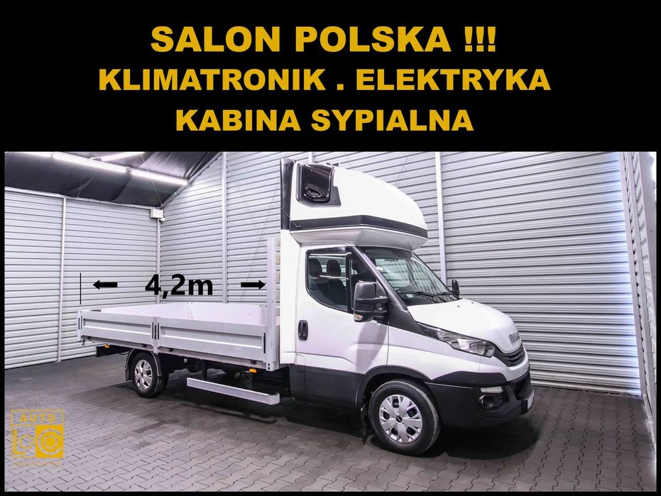 Iveco DAILY 35S15 SKRZYNIA  Salon POLSKA + 1 Właściciel + Klimatronik + Tempomat