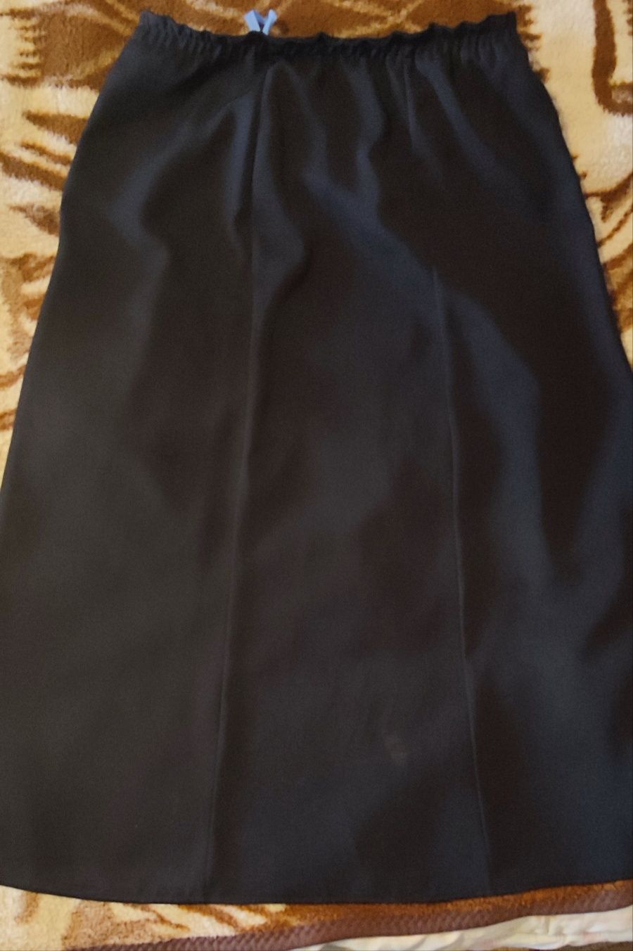 Czarna spódnica długa xl