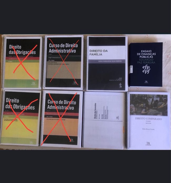 Vendo livros de Direito