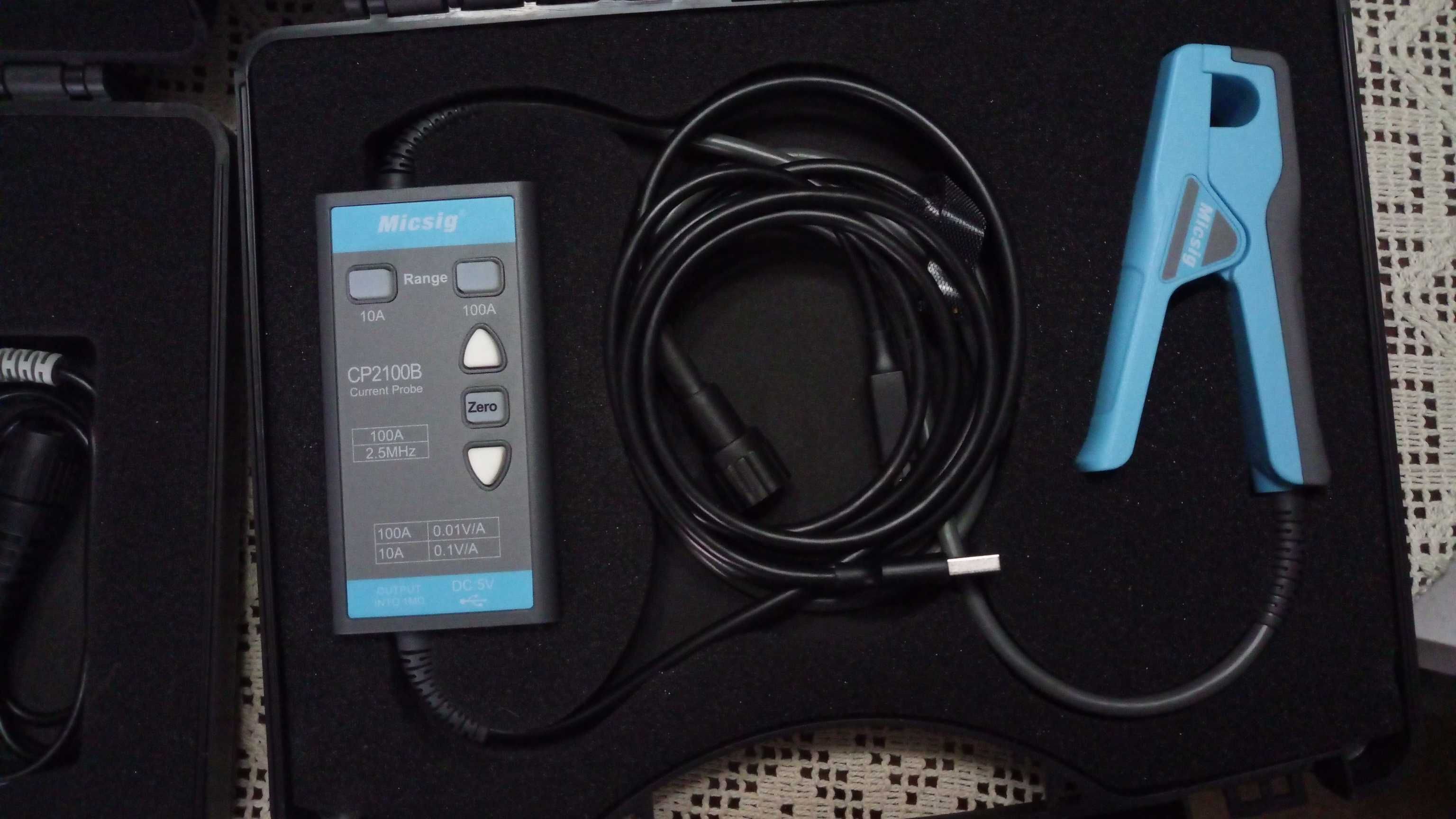 Osciloscópio Rigol MSO5354+ sonda Micsig DP10013