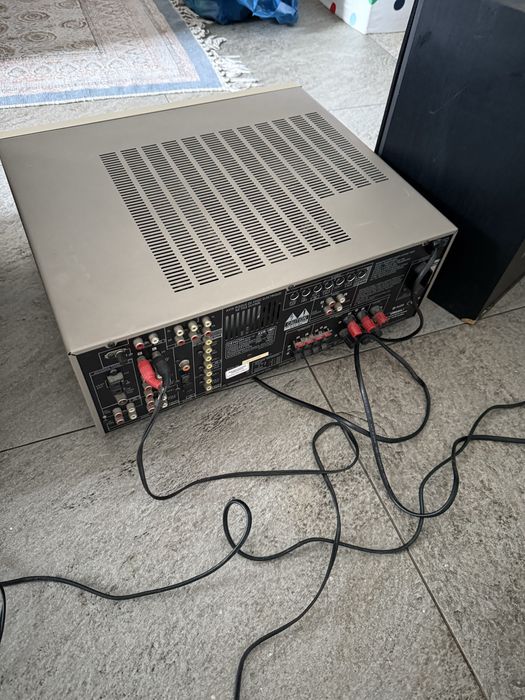Subwoofer B&W ASW500, Amplituner DENON AVR-1801